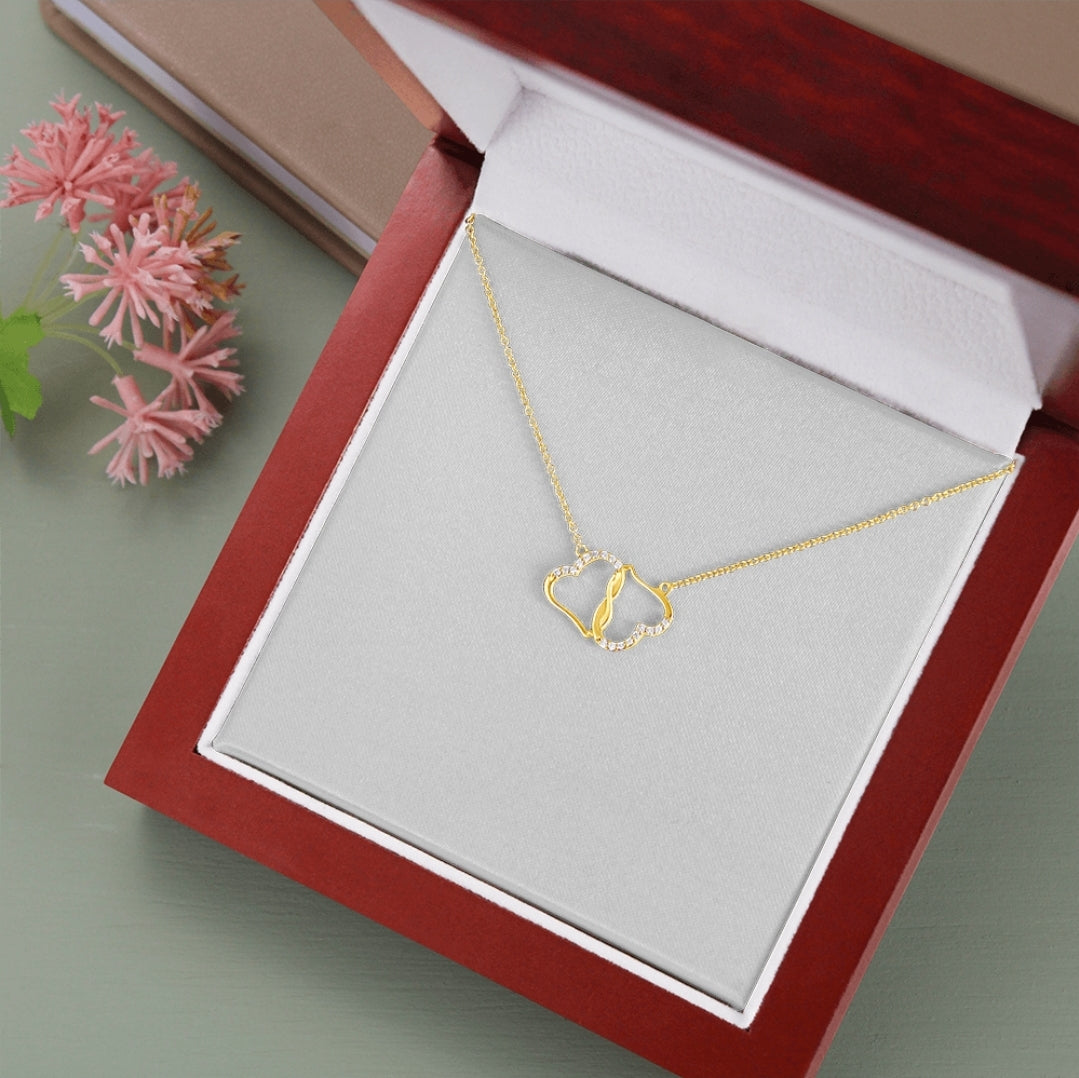 Everlasting Love Necklace For Mom / Personalize