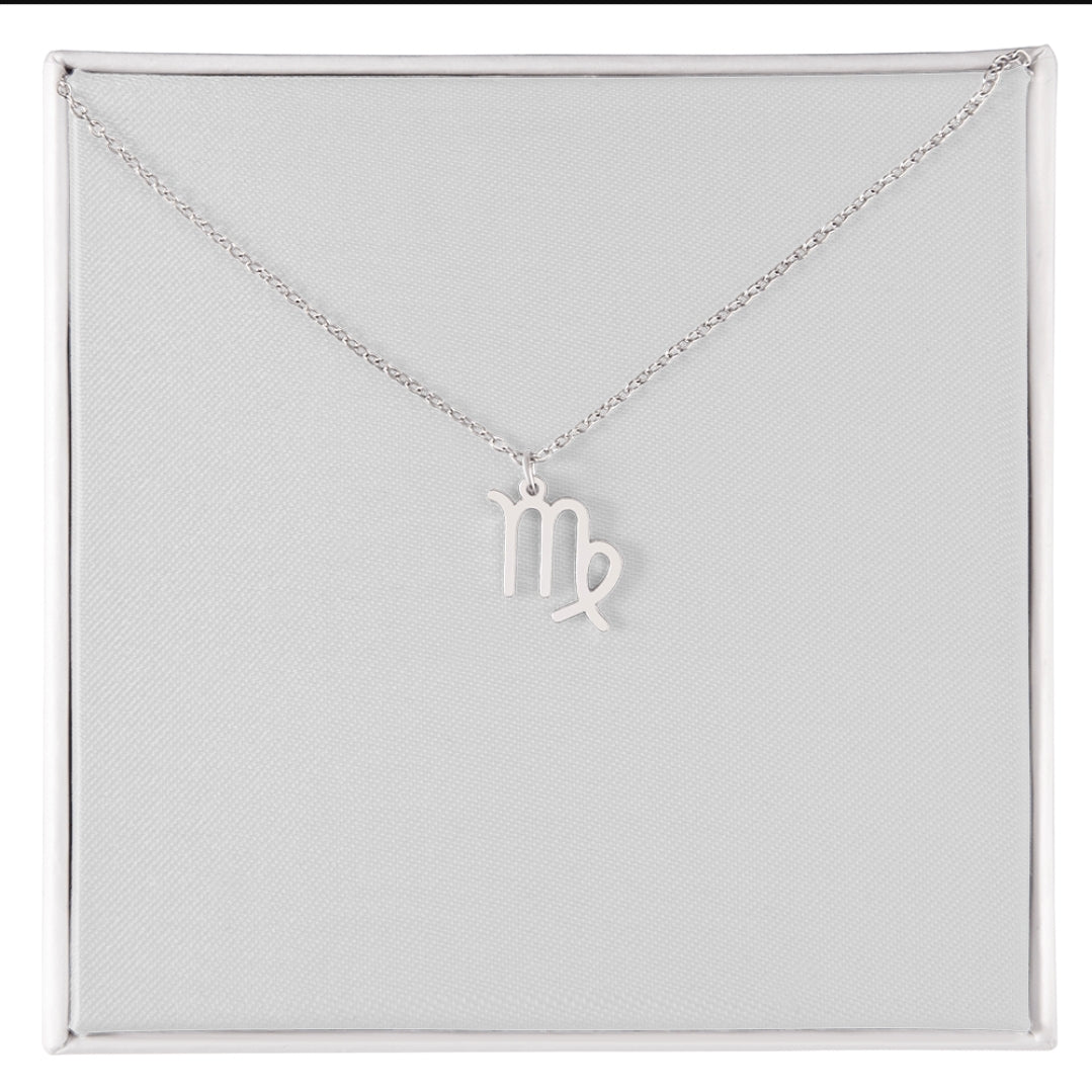 Zodiac Horoscope Symbol Necklace - Luxury Box | For Mothers and Daughters | Personalize