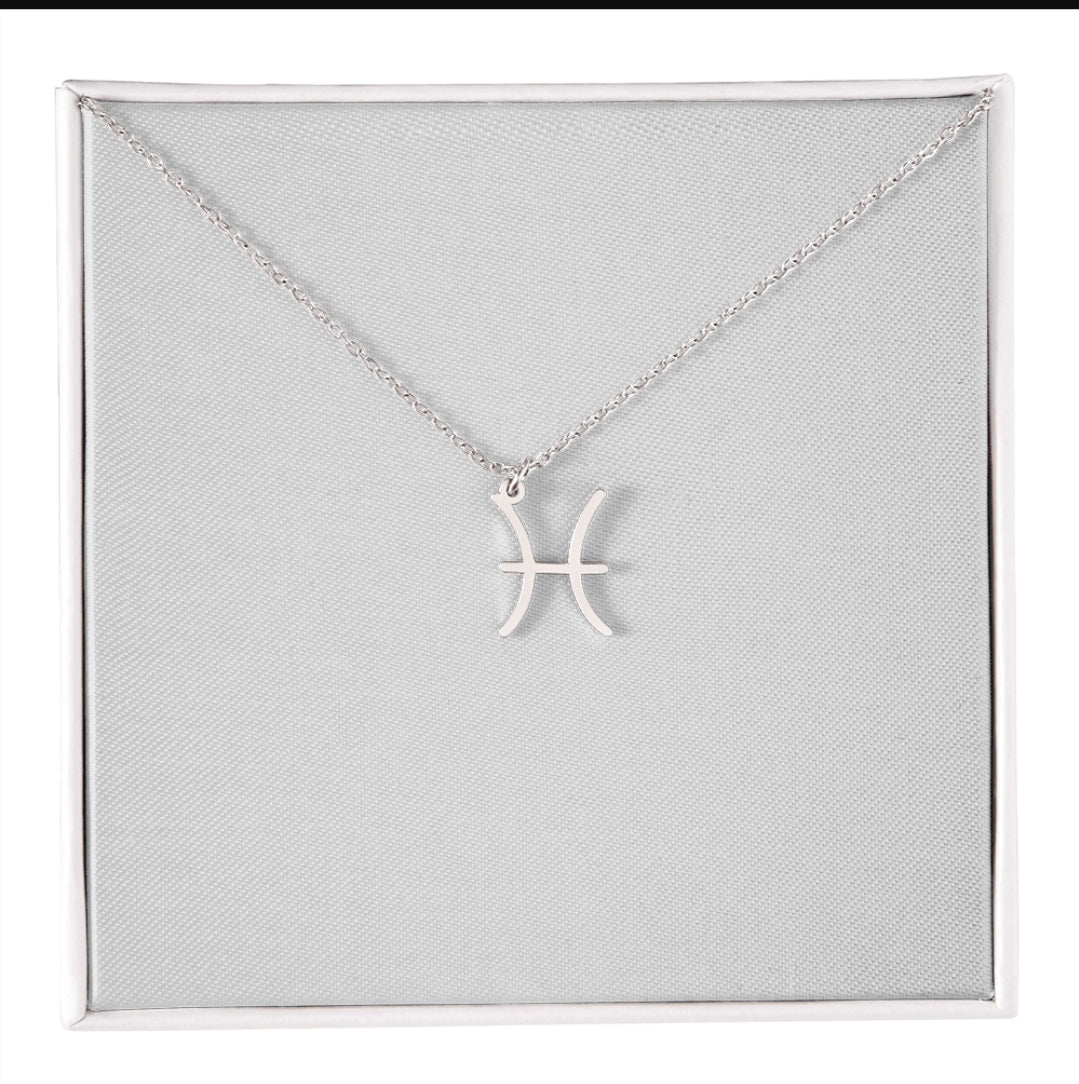 Zodiac Horoscope Symbol Necklace - Luxury Box | For Mothers and Daughters | Personalize