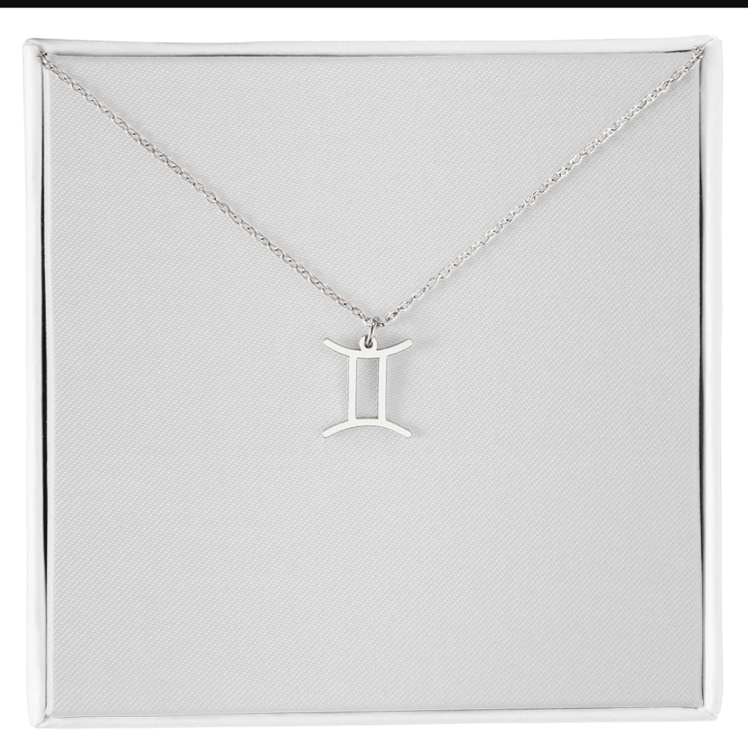 Zodiac Horoscope Symbol Necklace - Luxury Box | For Mothers and Daughters | Personalize