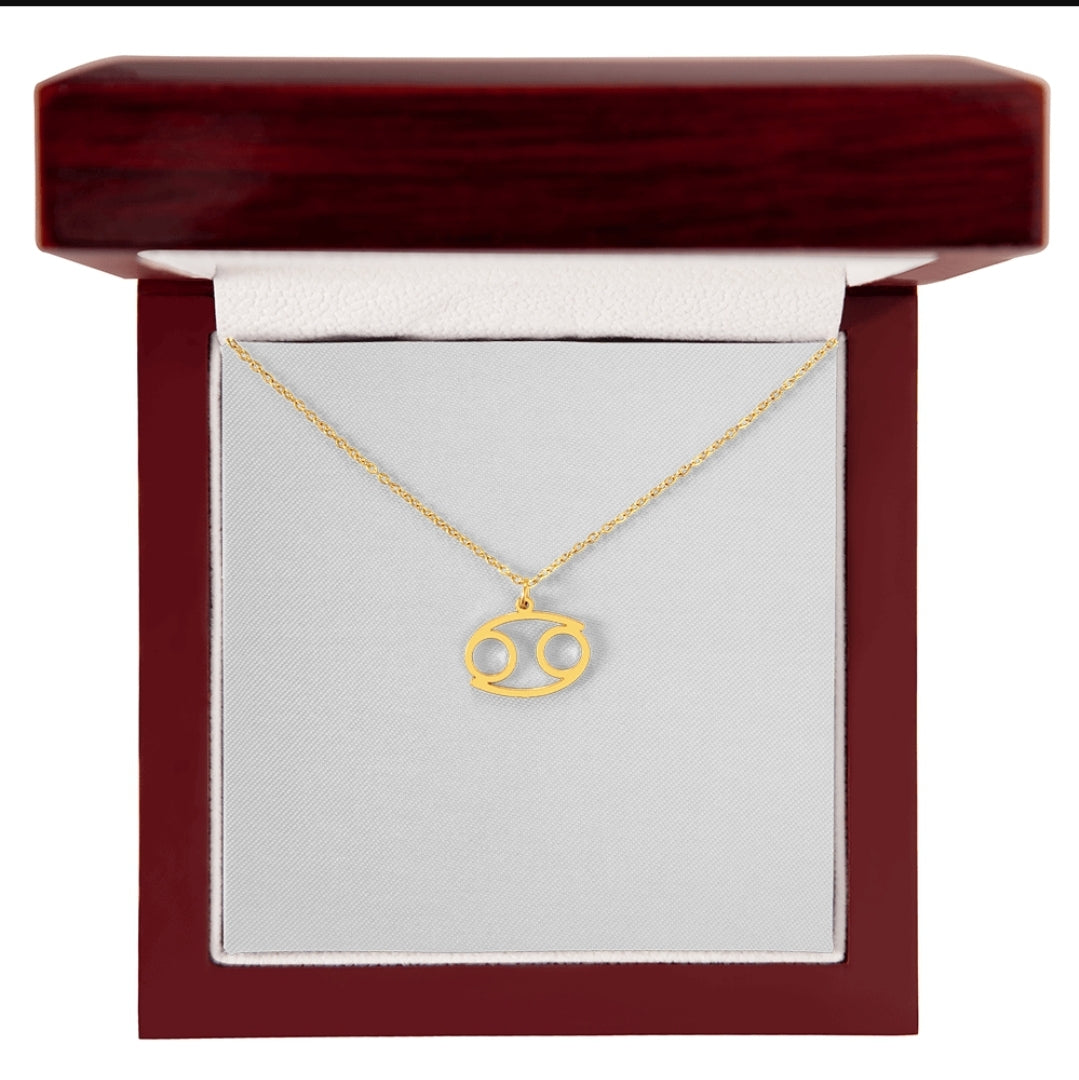 Zodiac Horoscope Symbol Necklace - Luxury Box | For Mothers and Daughters | Personalize