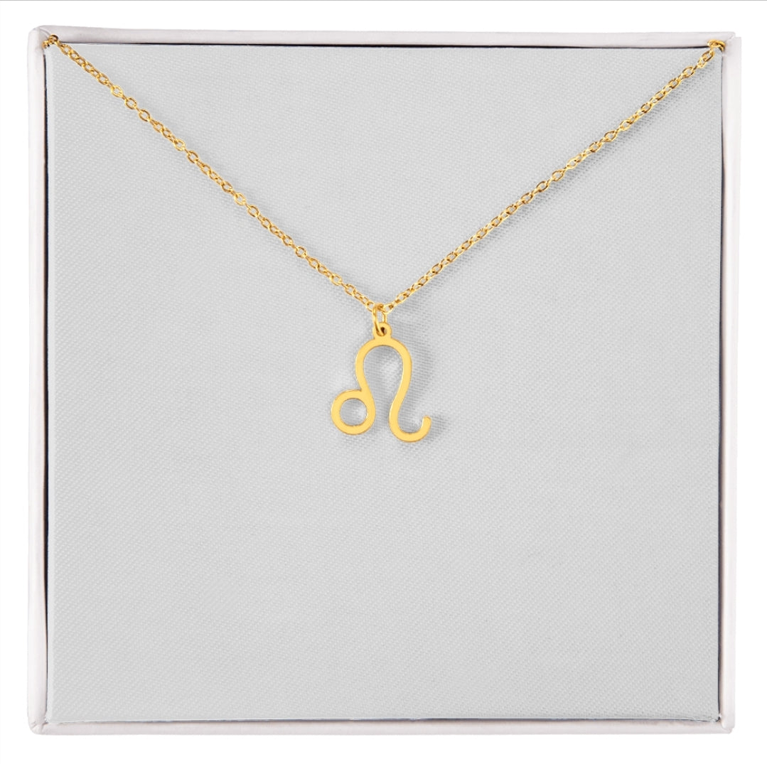 Zodiac Horoscope Symbol Necklace - Luxury Box | For Mothers and Daughters | Personalize