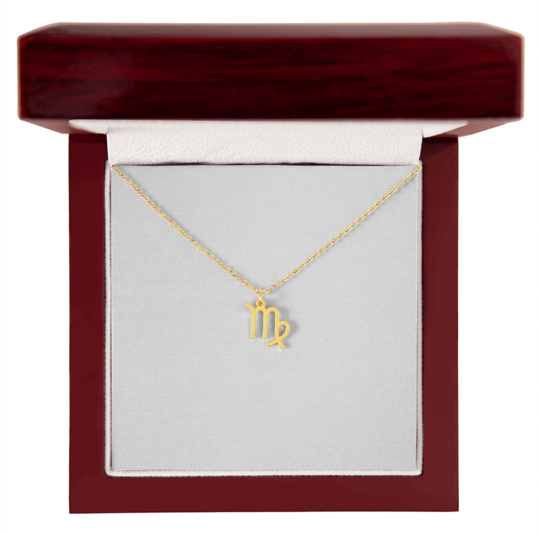 Zodiac Horoscope Symbol Necklace - Luxury Box | For Mothers and Daughters | Personalize