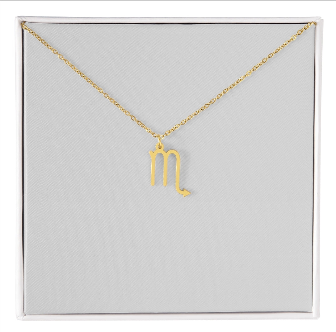 Zodiac Horoscope Symbol Necklace - Luxury Box | For Mothers and Daughters | Personalize