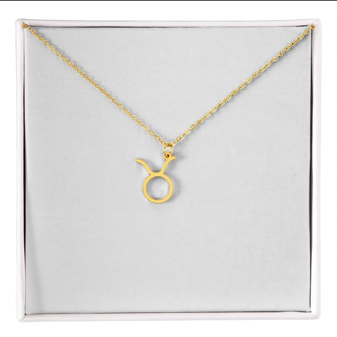 Zodiac Symbol Necklace - Luxury Box | Customize